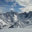 Tento panoramatický výhled se vám naskytne, pokud vyjedete lanovkou na sjezdovky Rosshütte na nejvyšší vrchol Seefelder Joch.